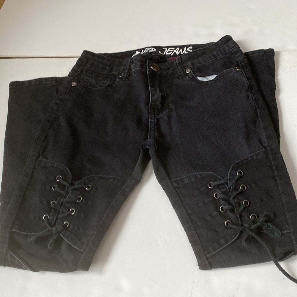 COPY - VIP Black jeans for big girls